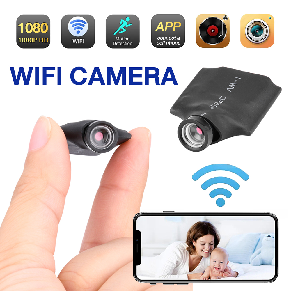 Home Security Monitoring Service - WiFi Mini Camera 1080P HD DIY