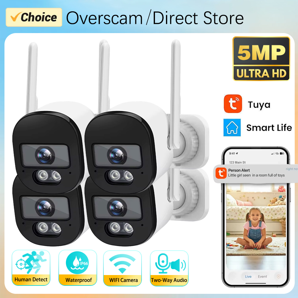 Tuya Bullet Camera Outdoor 5MP - огляд і ціна Home Security Monitoring Service