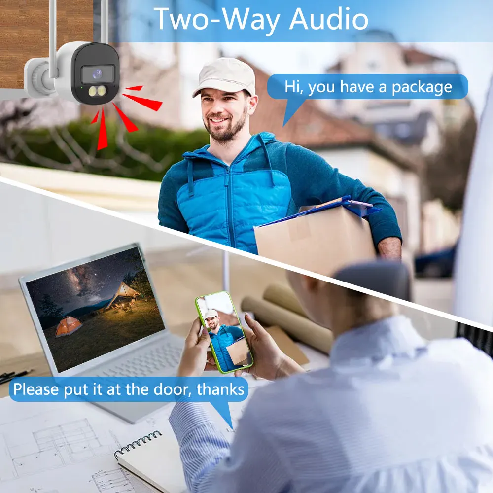 Tuya Bullet Camera Outdoor 5MP - огляд і ціна Home Security Monitoring Service