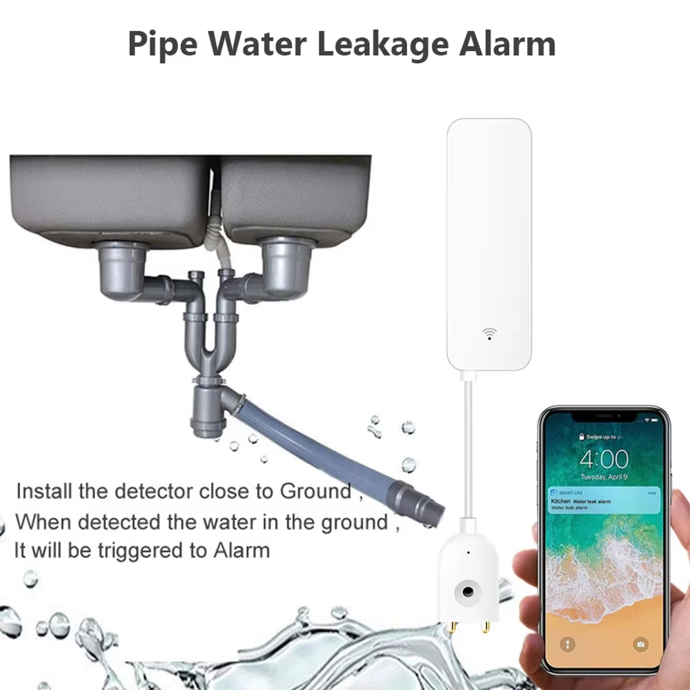 ZigBee WiFi Water Leak Sensor  - огляд і ціна Home Security Business