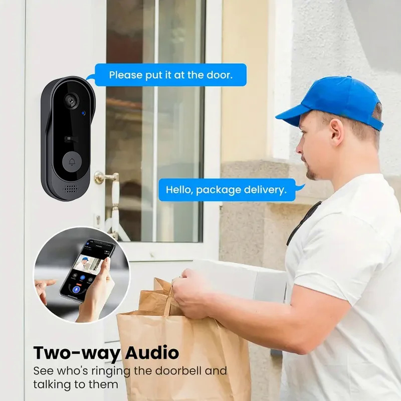 Tuya Doorbell With Camera Wire - огляд і ціна Home Security Bundle