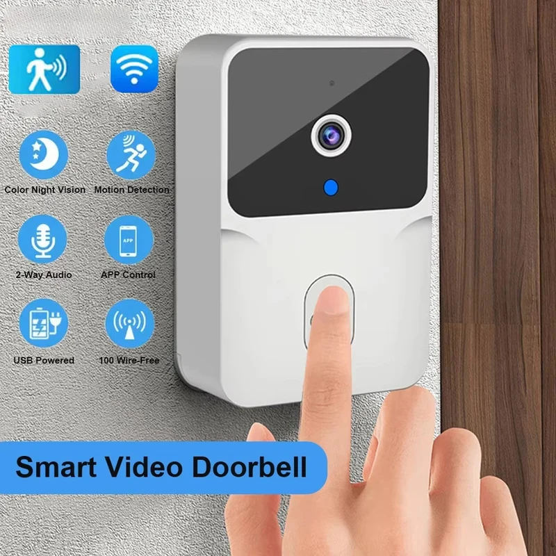 Smart Home WiFi Video Doorbell - огляд і ціна Home Security Monitoring Service