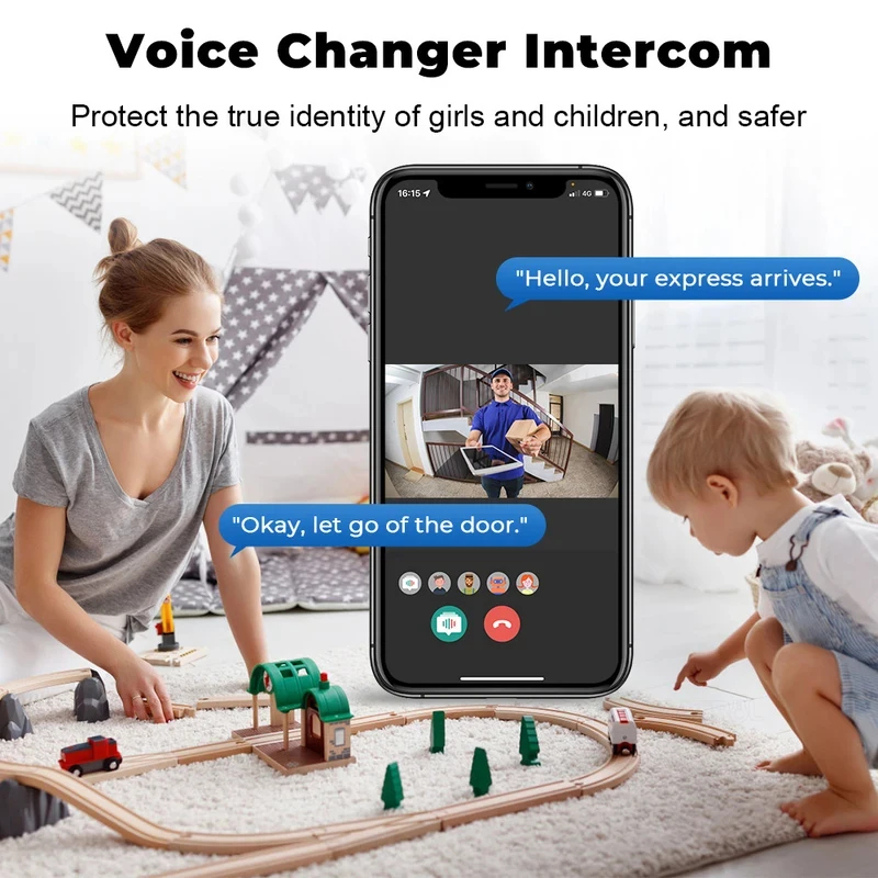 Smart Home WiFi Video Doorbell - огляд і ціна Home Security Monitoring Service