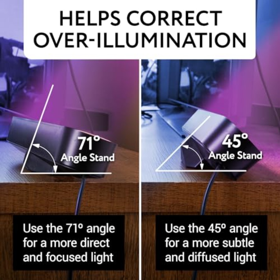 4 Pack Ambient Lighting Angled - огляд і ціна Philips Light Hue Play