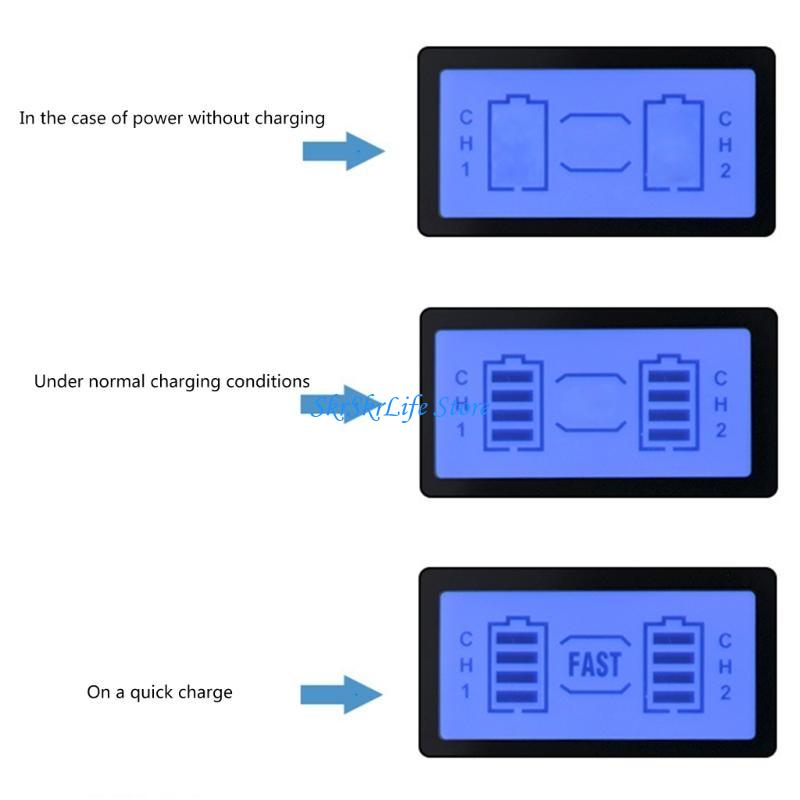 E65E LCD USB Double Battery Ch - огляд і ціна Home Security Arlo