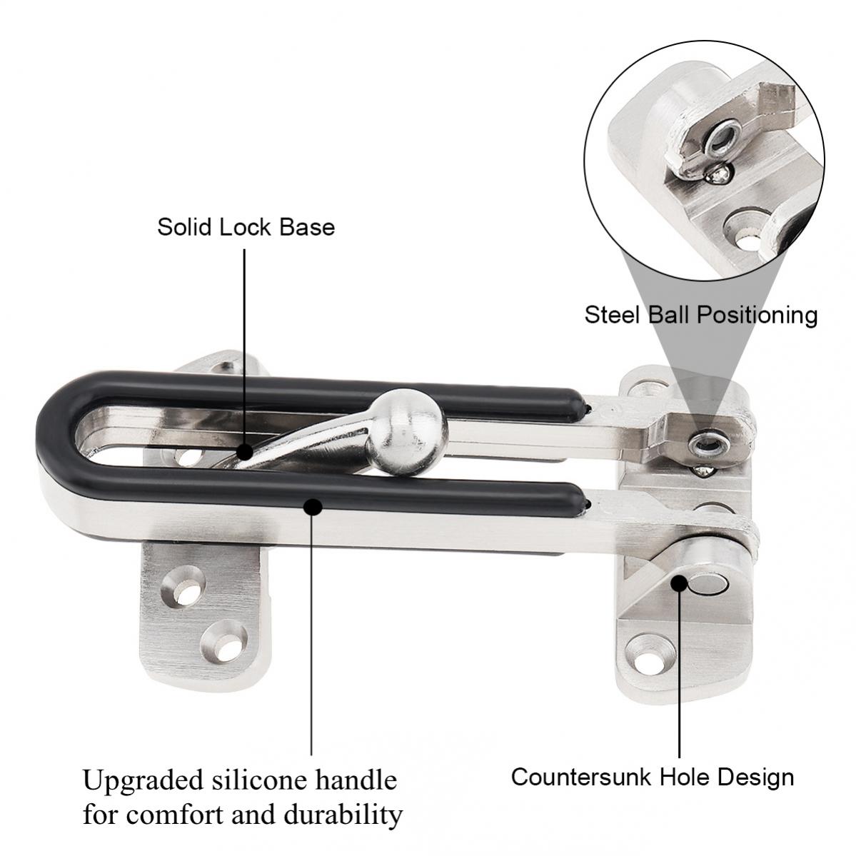 Door Chains Zinc Alloy Extende - огляд і ціна Home Security Bundle