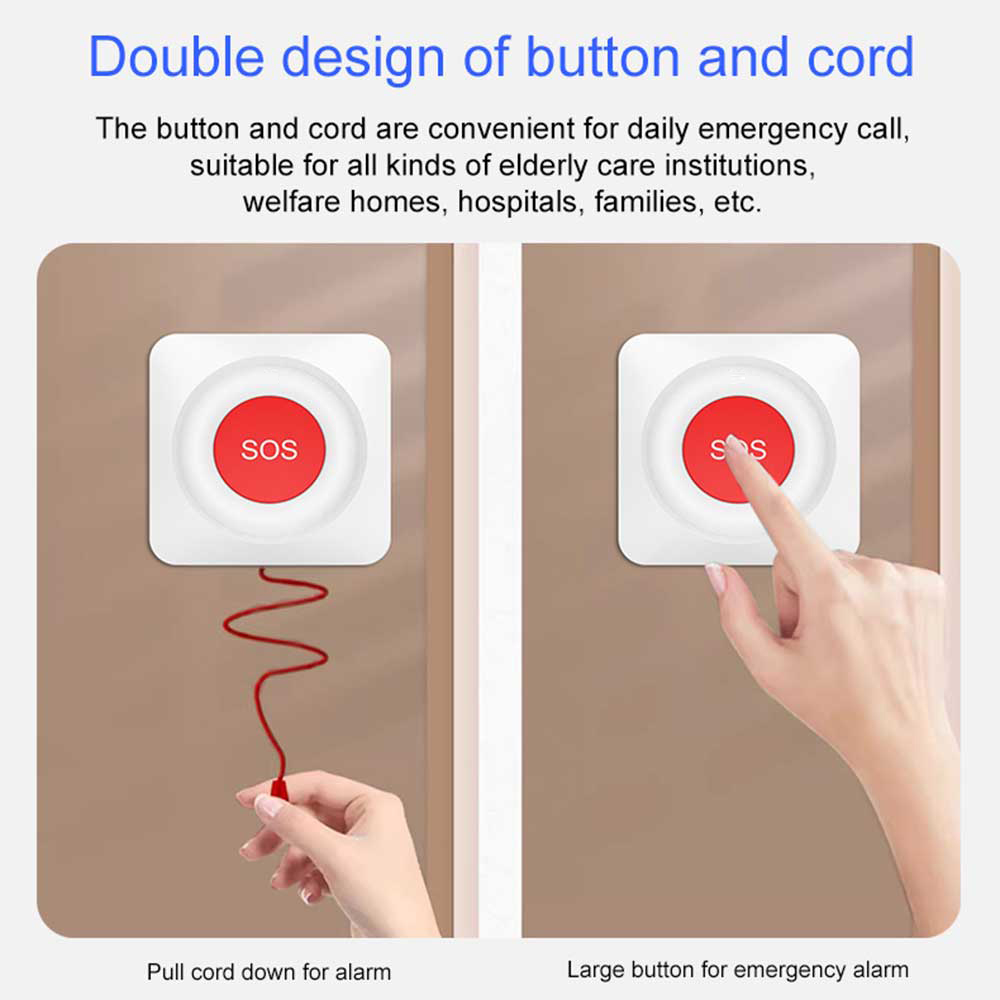 WIFI Zigbee Buttontons SOS Pus - огляд і ціна Home Security Business