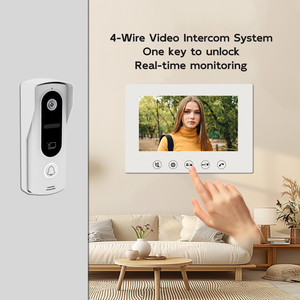 HD Video Intercom Doorbell Rai - огляд і ціна Home Security Cameras Uk