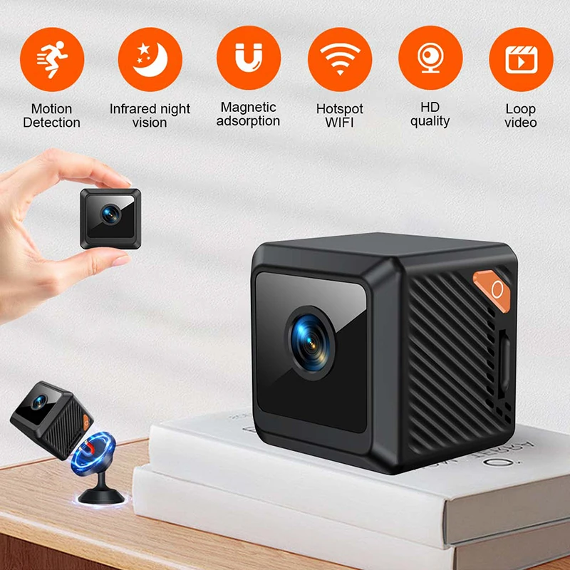 Mini Camera Strong Magnetic 4K - огляд і ціна Home Security Monitoring Service