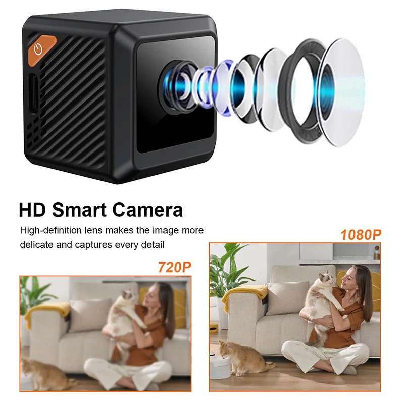 Mini Camera Strong Magnetic 4K - огляд і ціна Home Security Monitoring Service