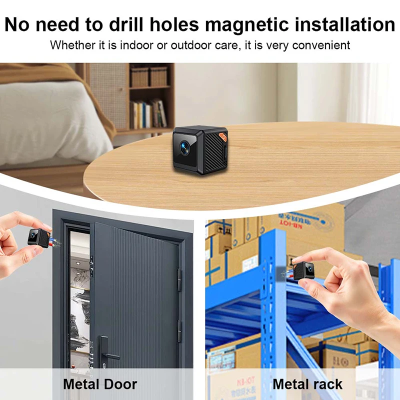 Mini Camera Strong Magnetic 4K - огляд і ціна Home Security Monitoring Service