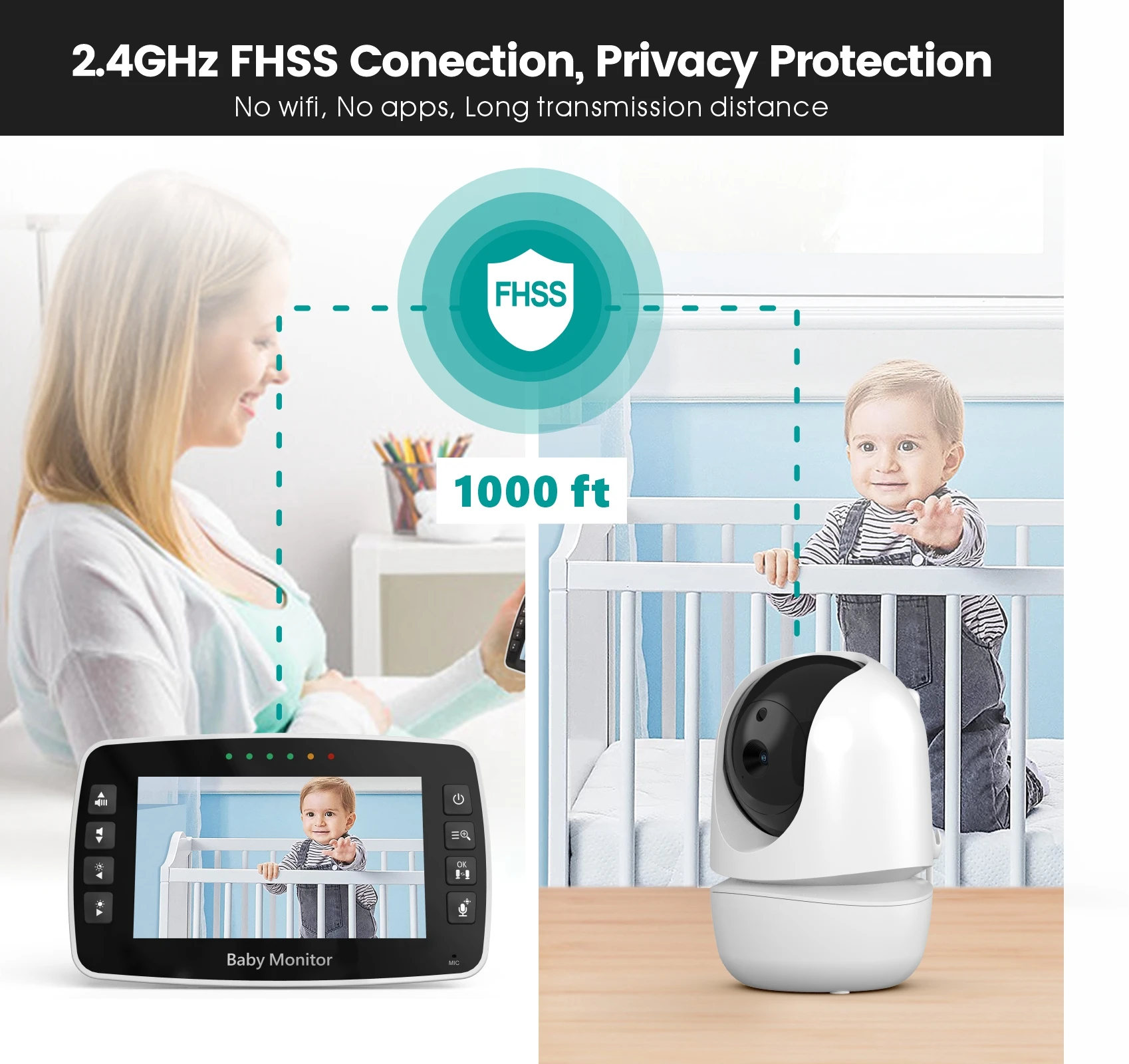SM43A Baby Monitor Security Ni - огляд і ціна Home Security Cameras Uk