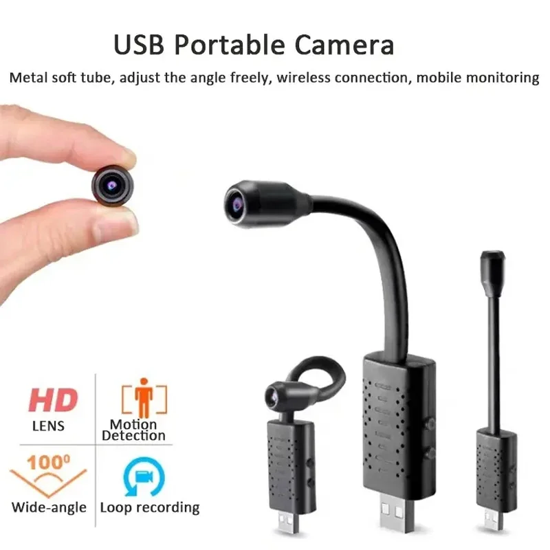 4K Mini USB WiFi Camera Portab - огляд і ціна Home Security Monitoring Service